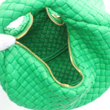 BOTTEGA VENETA Padded Jodie Intrecciato Handbag Bag Leather Women's Green 691193V01D03722