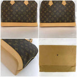 Louis Vuitton Handbag Alma PM Brown Monogram M51130 f-20364 Canvas Tanned Leather FL0012 LOUIS VUITTON Women's LV