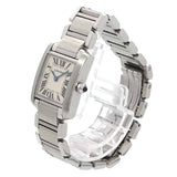 Cartier Tank Francaise SM W51008Q3 Ladies' Watch Ivory Quartz