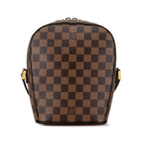 Louis Vuitton Damier Ipanema PM Shoulder Bag N51294 Brown PVC Leather Women's LOUIS VUITTON