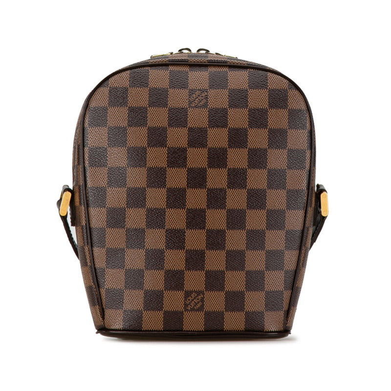 Louis Vuitton Damier Ipanema PM Shoulder Bag N51294 Brown PVC Leather Women's LOUIS VUITTON