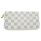 LOUIS VUITTON Louis Vuitton Long Wallet N60019 Damier Azur Zippy ・