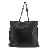 CHANEL Coco Mark Tote Bag Lambskin Women's