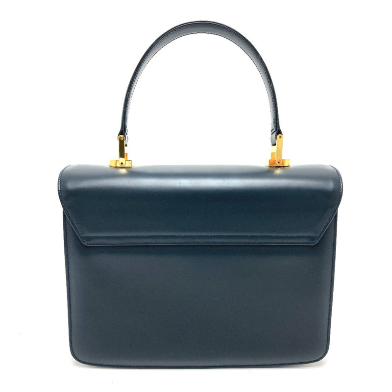 Gucci 000.109.0121 turn lock sideline bag vintage Hand Bag Navy