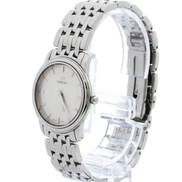 Polished OMEGA De Ville Prestige Steel Quartz Ladies Watch 4580.31 BF574160