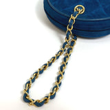 Chanel CC Mark CC bag party bag Hand Bag blue GoldHardware