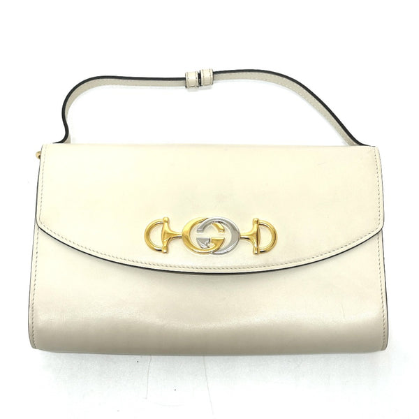 Gucci 572375 Chain Shoulder Bag Off White