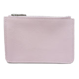 HERMES Constance wallet, coin case, mauve pale/silver hardware, evercolor, B stamp, men's, women's, compact