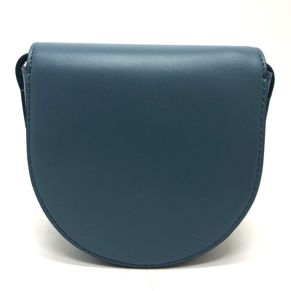 CELINE Triomphe Shoulder Bag blue