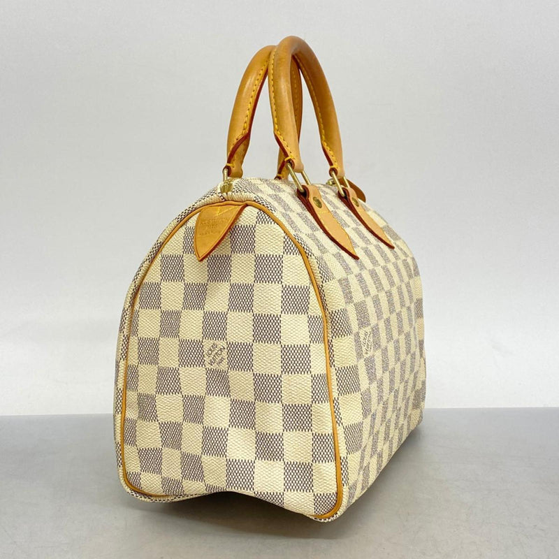 Louis Vuitton Handbag Damier Azur Speedy 25 N41534 White Ladies