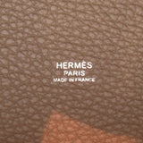 Hermes HERMES Picotin Lock MM Etoupe Handbag Bag Calfskin (Cowhide) Taurillon Clemence Women's Khaki