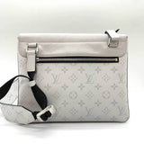 Louis Vuitton Bag Flap Antarctica White Shoulder Pochette Men Women Taigarama PVC x Leather M30411 LOUISVUITTON