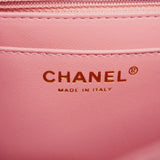 Chanel Handbag Matelasse Chain Shoulder Lambskin Pink Ladies