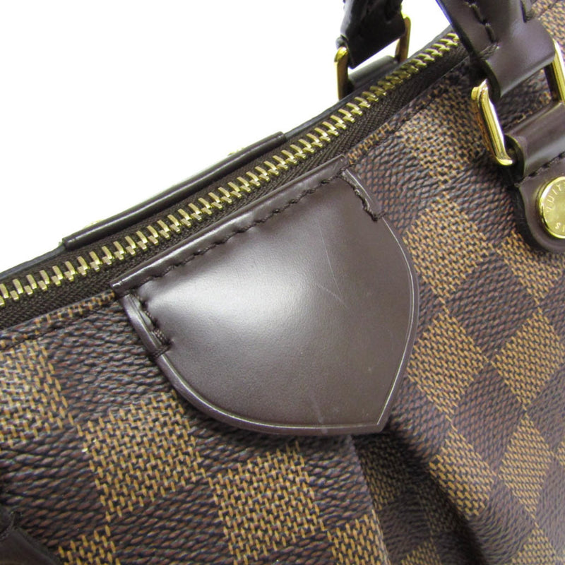 Louis Vuitton Damier Siena PM N41545 Women's Handbag Ebene