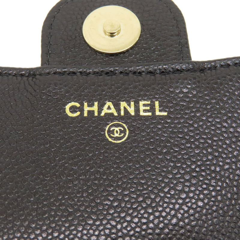 Chanel Chain Shoulder Matelasse Bag Caviar Skin Women's CHANEL