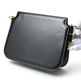 FENDI Touch Small Shoulder Bag 8BT349 Leather Black S-156199