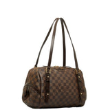 Louis Vuitton Damier Rivington GM Handbag Shoulder Bag N41158 Brown PVC Leather Women's LOUIS VUITTON