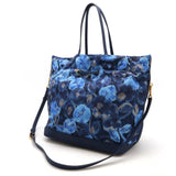 LOUIS VUITTON Louis Vuitton Ikat Flower Noefull MM Tote Bag Shoulder Grand Blue M94312