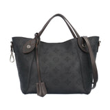 Louis Vuitton Hina PM Monogram Mahina Shoulder Bag M54350 Black Women's LOUIS VUITTON