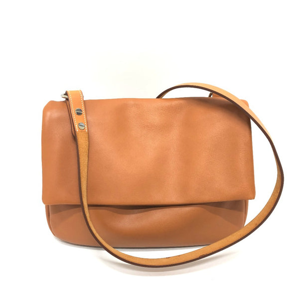 Hermes Crossbody bag Shoulder Bag Gold Brown