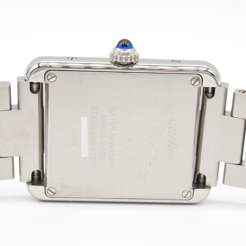 CARTIER Tank Solo SM Wristwatch Stainless Steel Ladies Silver W5200013