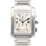 Cartier Tank Francaise Watch Stainless Steel 2303 Quartz Unisex CARTIER Manufactured