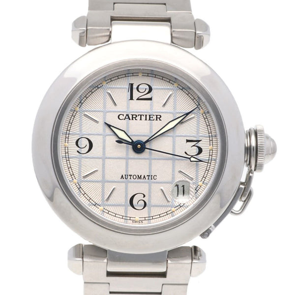 Cartier Pasha C Watch, Stainless Steel 2324, Automatic, Unisex, CARTIER, Overhauled