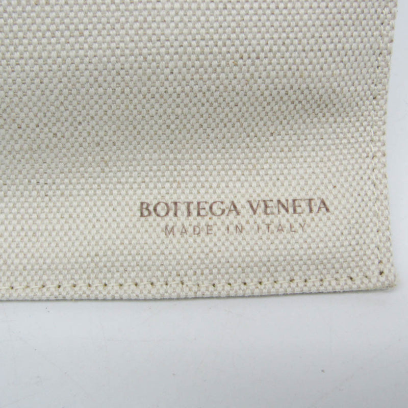 Bottega Veneta Arco Medium 614486 Women's Canvas,Leather Tote Bag Black,Off-white