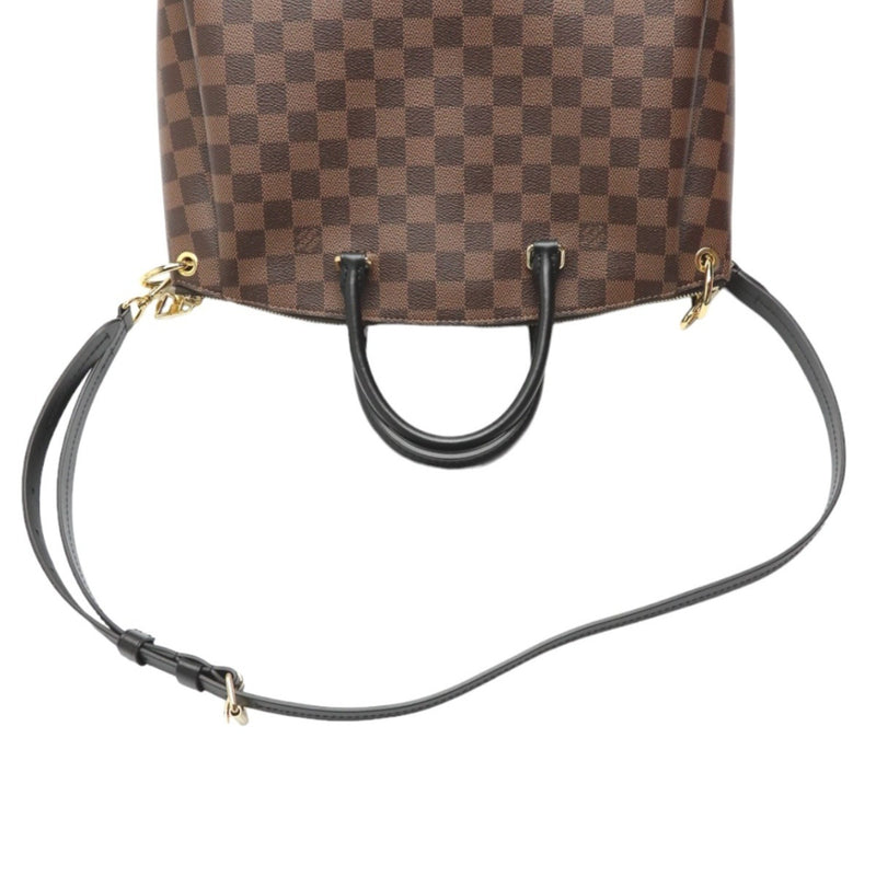 LOUIS VUITTON Damier Odeon Tote MM N45283 Louis Vuitton Brown Shoulder Bag