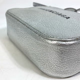 Balenciaga 552372 logo Bag XS size Shoulder Bag Silver