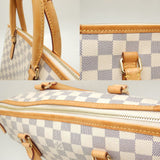 LOUIS VUITTON Damier Azur Riviera PM N48250 Handbag White 250752