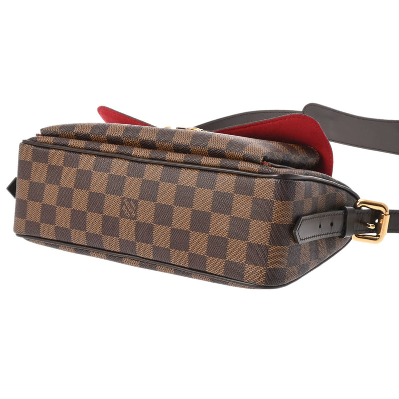 LOUIS VUITTON Damier Ravello GM Brown N60006 Women's Canvas Shoulder Bag