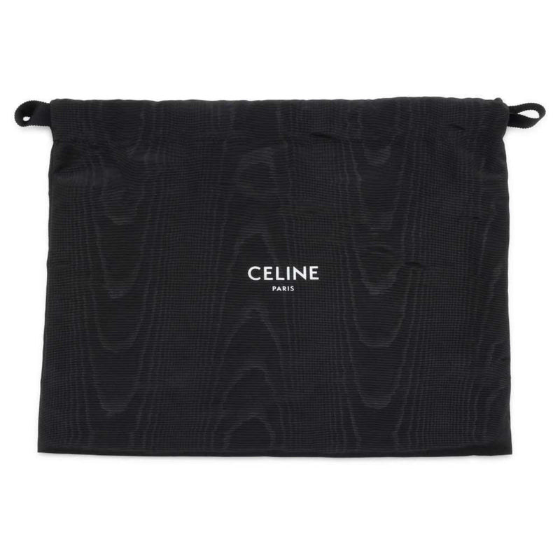 Celine Shoulder Bag Triomphe Medium 194502FQ1 CELINE Black White