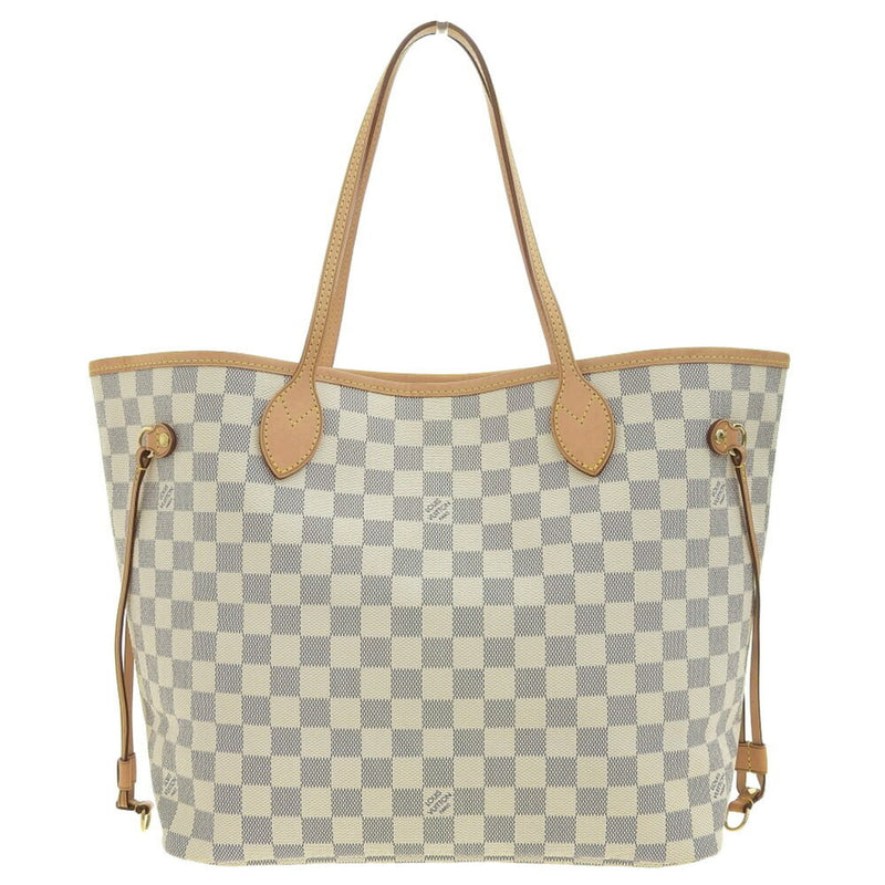 Louis Vuitton Damier Azur Neverfull MM N51107 Tote Bag Shoulder