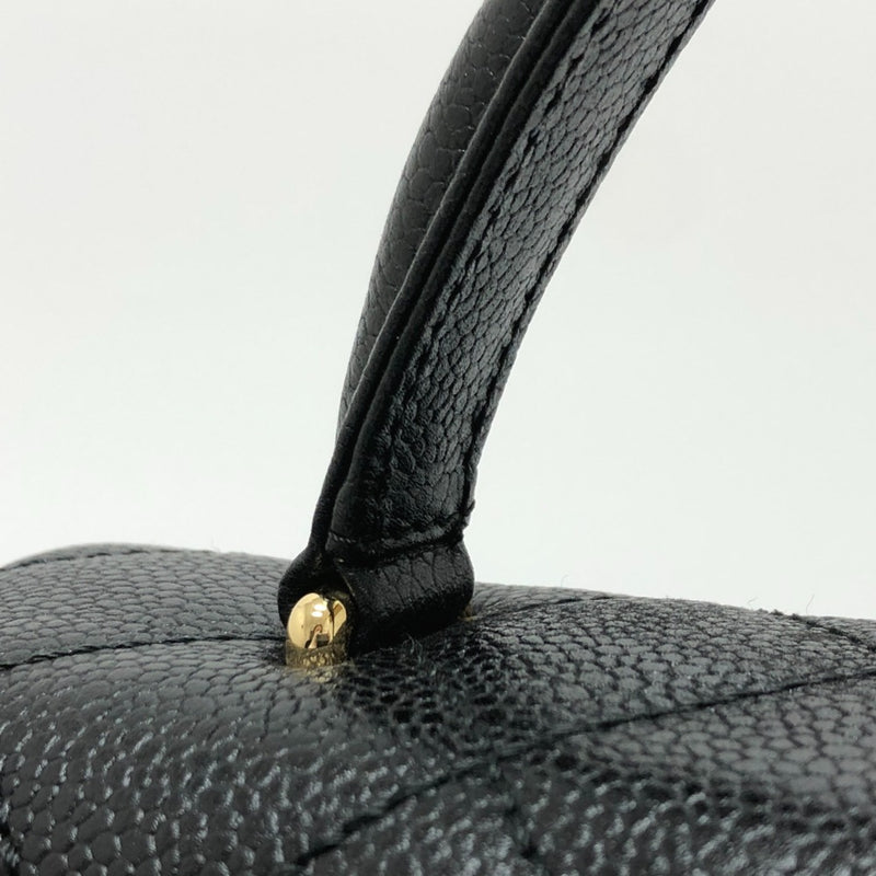 Chanel A12397 Bag Hand Bag Black GoldHardware