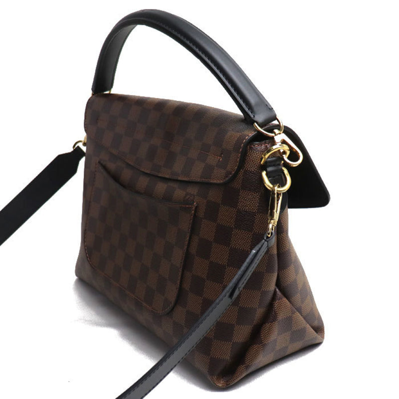 LOUIS VUITTON Damier Bobur 2Way Shoulder Bag Brown N40177 Women's