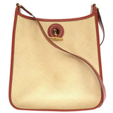 Hermes Vespa PM Straw Beige Shoulder Bag Brown