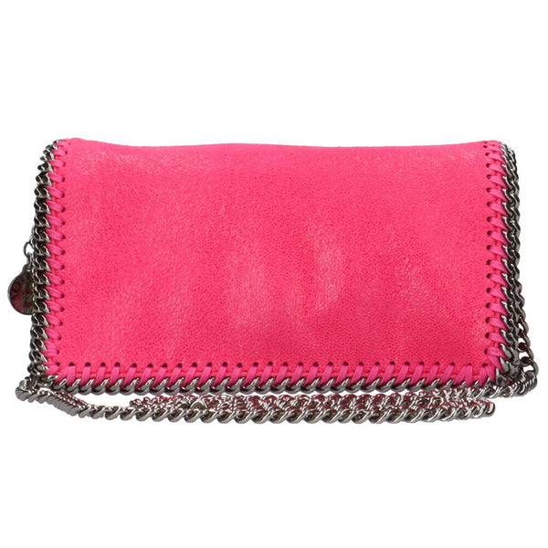 Stella McCartney Falabella Shoulder Bag Polyester Pink Ladies