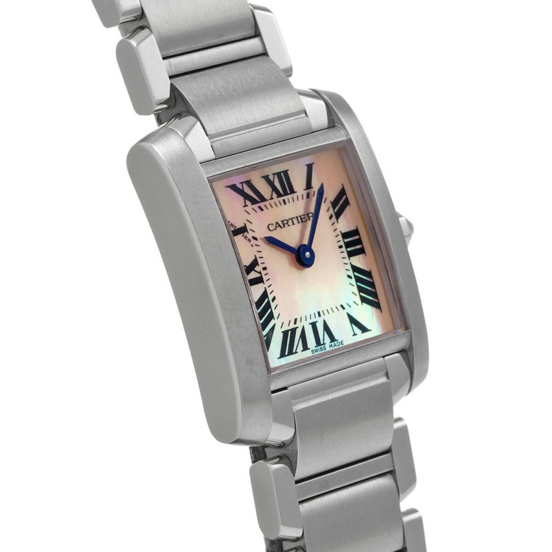 CARTIER Tank Francaise SM W51028Q3 Ladies' Watch Quartz