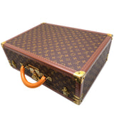 Louis Vuitton Cotteville 50 Ladies Trunk M41422 Monogram Ebene (Brown) with initials on name tag