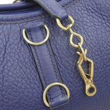 Hermes HERMES Trim 31 One Shoulder Bag Togo Blue Series Gold Metal Fittings □A Engraved