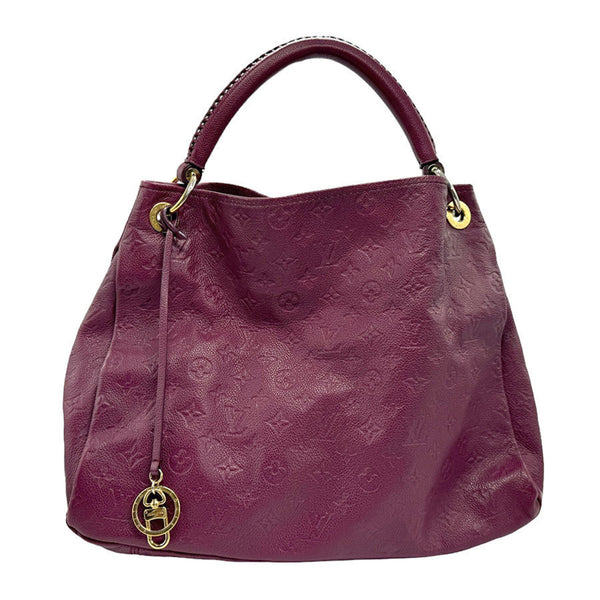 Louis Vuitton LOUIS VUITTON Handbag Monogram Empreinte Artsy MM Aurore Women's M94047 n0237