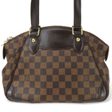 Louis Vuitton Hand Bag Verona PM N41117 Damier Ebene Leather Women's LOUIS VUITTON hand bag