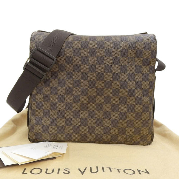 Louis Vuitton LOUIS VUITTON Damier Naviglio Shoulder Bag Ebene N45255