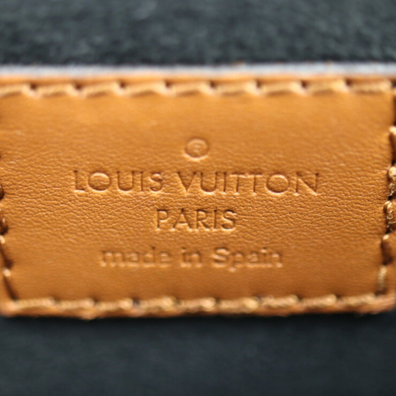 LOUIS VUITTON Dauphine MINI Shoulder Bag M53805 Taurillon Leather Brown Pink Gold Hardware Circle Logo