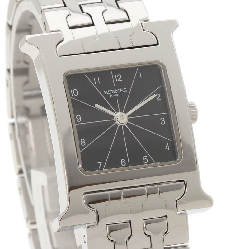 Hermes HH1.210 H Watch Stainless Steel SS Ladies HERMES