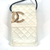 Chanel Cambon Line Pochette bag Shoulder Bag White