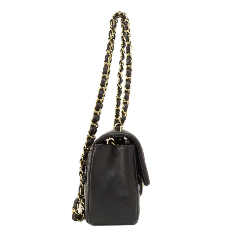 Chanel Chain Shoulder Matelasse Bag Lambskin Women's