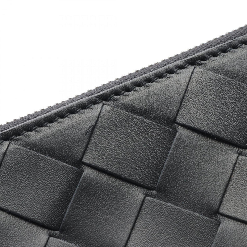 BOTTEGA VENETA Intrecciato Wallet/Coin Case Wallet Leather Men's Women's Black 729543VCPQ38803