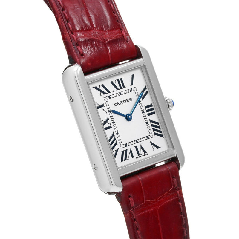 CARTIER Tank Solo SM W1018255 Ladies' Watch Quartz